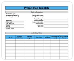 Project Management Templates for MS Word and Excel - Prolific Manager